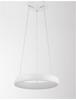 NOVA LUCE závěsné svítidlo ALBI bílý hliník a akryl LED 32W 230V 3000K IP20 stmívatelné 8105618