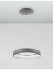 NOVA LUCE závěsné svítidlo ALBI šedý hliník a akryl LED 32W 230V 3000K IP20 stmívatelné 8105619