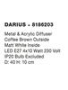 Nova Luce Kubisticky laděné stropní svítidlo Darius v různých barevných variantách - 400 x 100 mm, 4 x 10 W, kávově hnědá NV 8186203