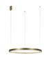 Nova Luce Elegantní závěsné LED svítidlo Vegas v luxusním zlatavém designu - 30 W LED, 1650 lm, pr. 850 mm NV 86016806