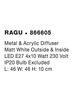 Nova Luce Moderní přisazené stropní svítidlo Ragu - 4 x 10 W, 460 x 460 mm, matná bílá NV 866605