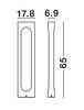 NOVA LUCE venkovní sloupkové svítidlo PORTAL černý hliník a akryl LED 13.5W 3000K 220-240V 296st. IP54 9002841