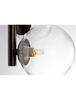 NOVA LUCE závěsné svítidlo ODILLIA matný černý kov a sklo G9 6x6W 230V IP20 bez žárovky 9009251