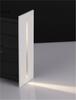 NOVA LUCE venkovní zapuštěné svítidlo do zdi AIZEN bílý hliník a čiré sklo LED 3W 3000K 600mA 100-240V 148st. IP54 9026120