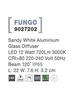 NOVA LUCE venkovní nástěnné svítidlo FUNGO bílý hliník skleněný difuzor LED 12W 3000K 220-240V 120st. IP65 světlo dolů 9027202