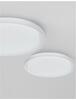 NOVA LUCE stropní svítidlo TROY kov a akrylový difuzor matná bílá LED 40W 230V 3000K IP20 stmívatelné 9053591