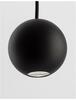 Nova Luce Elegantní závěsné LED svítidlo Nocci - 4,5 W, 220 lm, černá NV 9103212