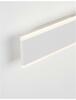 NOVA LUCE nástěnné svítidlo LINE bílý hliník a akryl LED 2x8W 230V 3000K IP20 9115908
