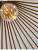 NOVA LUCE závěsné svítidlo SOHO přírodní dřevo hnědý textilní kabel dřevěná rozeta E27 1x12W 230V IP20 bez žárovky 9138061