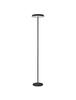 NOVA LUCE stojací lampa VITI černý hliník a akryl LED 18W 230V 3000K IP20 stmívatelné 9155182