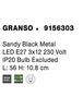 NOVA LUCE stropní svítidlo GRANSO černý kov E27 3x12W 230V IP20 bez žárovky 9156303