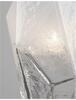 NOVA LUCE závěsné svítidlo ICE bílé sklo s přechody a bílý kov G9 3x5W 230V IP20 bez žárovky 9160233