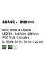 NOVA LUCE závěsné svítidlo GRANE zlatý kov a křišťál E14 8x5W 230V IP20 bez žárovky 9181200