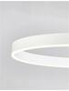NOVA LUCE závěsné svítidlo MOTIF bílý hliník a akryl LED 48W 230V 3000K IP20 stmívatelné 9190748
