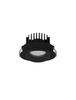 NOVA LUCE zapuštěné svítidlo BLADE černý hliník LED 12W 3000K 38st. IP65 výklopné 9232118