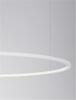 NOVA LUCE závěsné svítidlo TARQUIN bílý hliník a akryl LED 58W 230V 3000K IP20 stmívatelné 9345608