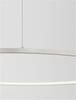 NOVA LUCE závěsné svítidlo TARQUIN šampaň stříbrný hliník a akryl LED 58W 230V 3000K IP20 stmívatelné 9345611