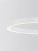 NOVA LUCE závěsné svítidlo CUPPE bílý hliník a akryl LED 58W 230V 3000K IP20 stmívatelné 9345625