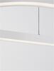 NOVA LUCE závěsné svítidlo CUPPE bílý hliník a akryl LED 58W 230V 3000K IP20 stmívatelné 9345625