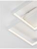 NOVA LUCE stropní svítidlo PORTO bílá ocel hliník a akryl LED 19W 230V 3000K IP20 9364038