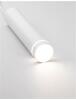 Nova Luce Svítidlo Esca s dekorativním kroužkem a bočním svícením - max. 10 W, GU10, bílá NV 9387004