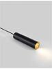 NOVA LUCE závěsné svítidlo AILA černý hliník GU10 1x10W IP20 220-240V bez žárovky 9419422