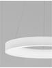 NOVA LUCE závěsné svítidlo RANDO THIN bílý hliník a akryl LED 50W 230V 3000K IP20 stmívatelné 9453452
