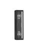 NOVA LUCE venkovní nástěnné svítidlo REGINA antracitový hliník a čiré sklo E27 2x12W 220-240V bez žárovky IP65 9492442
