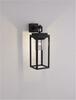 NOVA LUCE venkovní nástěnné svítidlo FIGO antracitový hliník a čirý akryl E27 1x12W 220-240V bez žárovky IP65 9492500