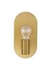 NOVA LUCE nástěnné svítidlo ROYAL zlatý kov E27 1x12W 230V IP20 bez žárovky 9501244