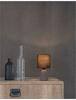 NOVA LUCE stolní lampa ZERO šedý beton a černé stínidlo E14 1x5W 230V IP20 bez žárovky 9577161
