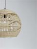 NOVA LUCE závěsné svítidlo MARLO přírodní ratan černý kabel E27 1x12W 230V IP20 bez žárovky 9586502