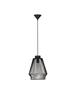 NOVA LUCE závěsné svítidlo BREDO černý hliník černý kabel E27 1x12W 230V IP20 bez žárovky 9586510