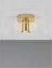 NOVA LUCE stropní svítidlo GATLIN mosazný zlatý kov a akryl LED 20.5W 230V 3000K IP20 stmívatelné 9756711