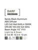 NOVA LUCE venkovní nástěnné svítidlo DARF černý hliník ABS difuzor LED 2x5W 3000K 100-240V 115st. IP65 světlo nahoru a dolů 9925666