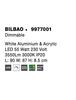 Nova Luce Moderní přisazené LED svítidlo Bilbao v několika variantách - 55 W LED, 3550 lm, 900 x 670 x 85 mm - stmívatelné NV 9977001