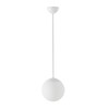 OSMONT ADR60018 ADRIA P1 závěsné skleněné svítidlo bílá IP40 3000 K 8W LED