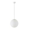 OSMONT ADR60038 ADRIA P2 závěsné skleněné svítidlo bílá IP40 3000 K 20W LED