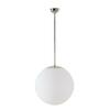 OSMONT ADR60107 ADRIA P3 závěsné skleněné svítidlo nerez leštěná / bílá IP40 3000 K 27W LED