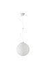 OSMONT ADR60248 ADRIA L2 závěsné skleněné svítidlo bílá IP40 3000 K 20W LED