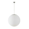 OSMONT ADR60370 ADRIA S5 závěsné skleněné svítidlo nerez leštěná / bílá IP40 3000 K 48W LED