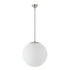 OSMONT ADR60627 ADRIA P3 závěsné skleněné svítidlo nerez broušená / bílá IP40 4000 K 27W LED DALI