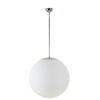 OSMONT ADR60670 ADRIA P4 závěsné skleněné svítidlo nerez leštěná / bílá IP40 4000 K 41W LED DALI