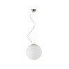 OSMONT ADR60756 ADRIA L2 závěsné skleněné svítidlo nerez leštěná / bílá IP40 4000 K 20W LED