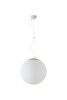 OSMONT ADR60764 ADRIA L3 závěsné skleněné svítidlo bílá IP40 4000 K 27W LED