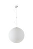 OSMONT ADR60788 ADRIA L4 závěsné skleněné svítidlo bílá IP40 4000 K 41W LED