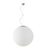 OSMONT ADR60824 ADRIA L5 závěsné skleněné svítidlo nerez broušená / bílá IP40 4000 K 48W LED