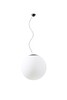 OSMONT ADR61336 ADRIA L5 závěsné skleněné svítidlo černá / bílá IP40 3000 K 48W LED