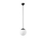 OSMONT ADR61340 ADRIA S1 závěsné skleněné svítidlo černá / bílá IP40 3000 K 8W LED
