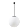 OSMONT ADR61845 ADRIA S4 závěsné skleněné svítidlo černá / bílá IP40 4000 K 41W LED